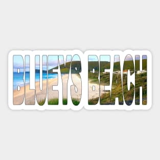 BLUEYS BEACH - NSW Australia Pacific Palms Sticker